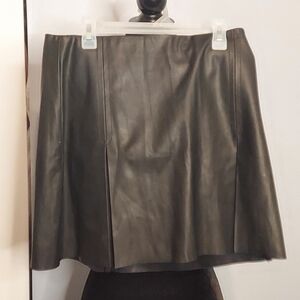 Express Faux Leather Mini Skirt Size 4